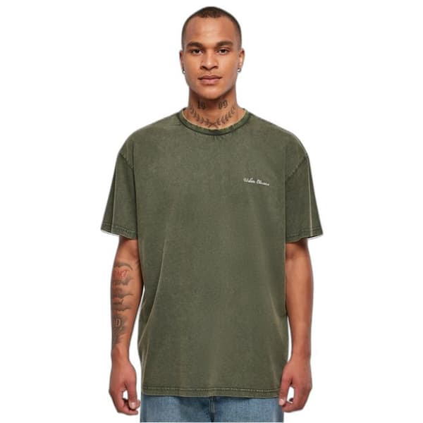 Oversized t-shirt med små broderier Urban Classics GT