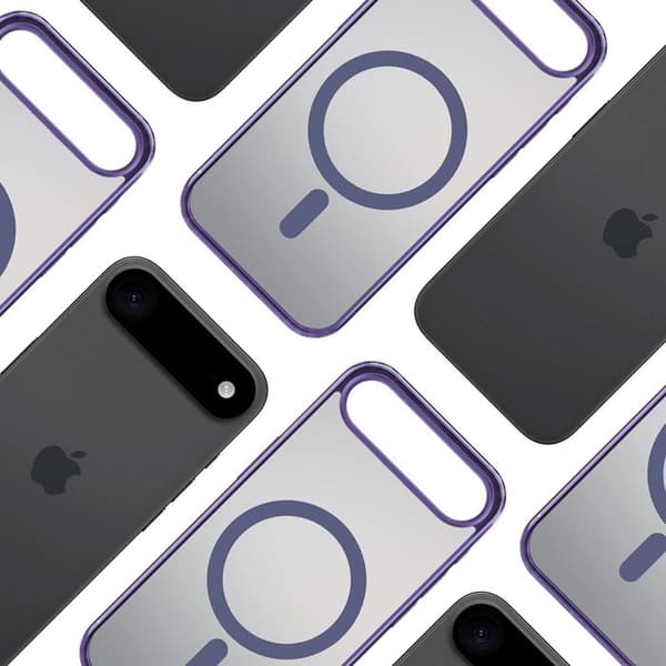 3mk Frosty MagCase för iPhone Air - Lila