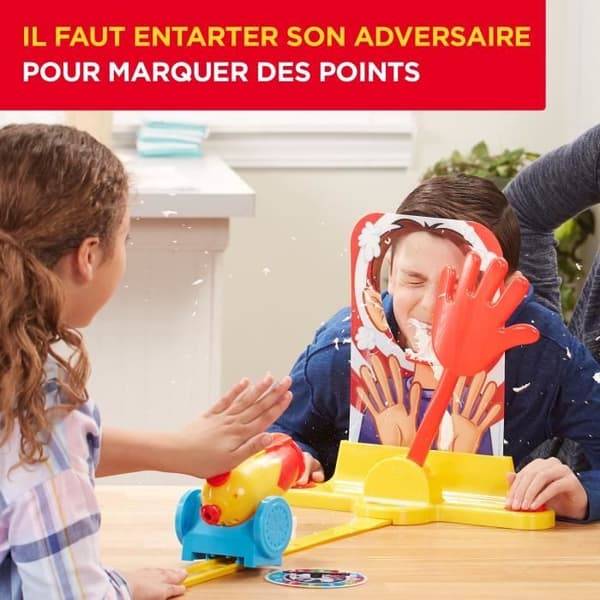 HASBRO GAMING - Pie Face Cannon - Brädspel