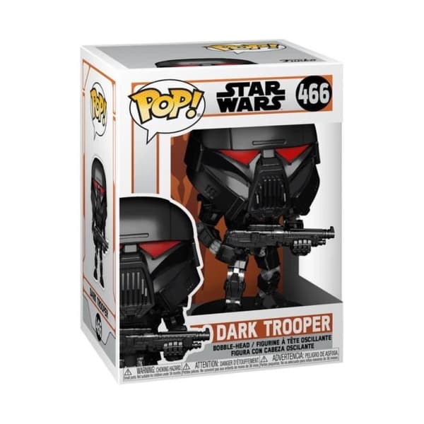 Funko Pop! Star Wars: Mandalorian - Dark Trooper (Battle)