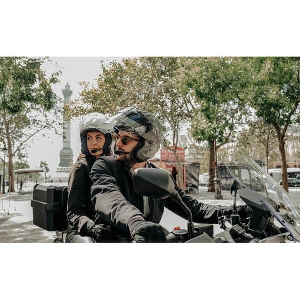 Intercom Moto Bluetooth - Sena - 3S - Jet-hörlurar - Uppladdningsbar USB - Universell