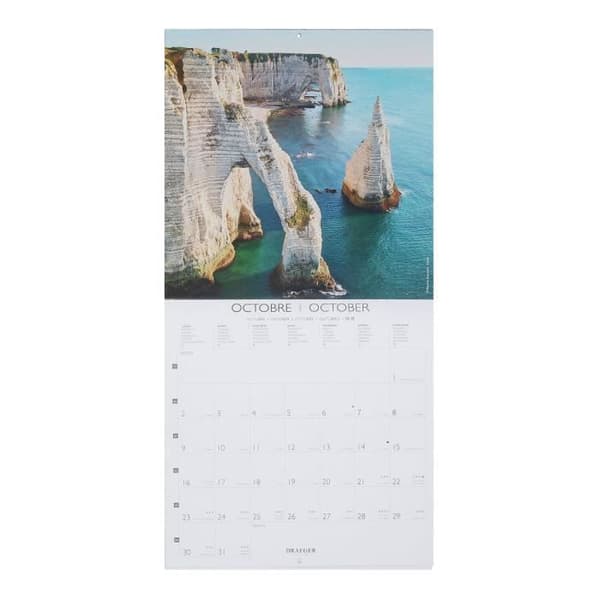 Stor Väggkalender Frankrike - 2023 - Draeger Paris