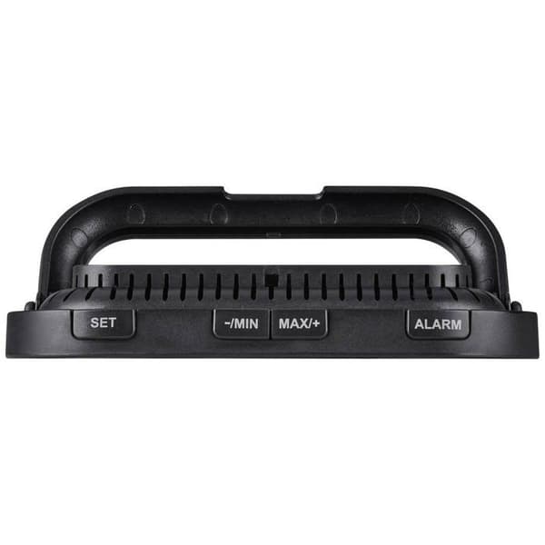 TFA Dostmann Funktermometer COOL@HOME Digital termometer radiostyrd svart 30.3046.01