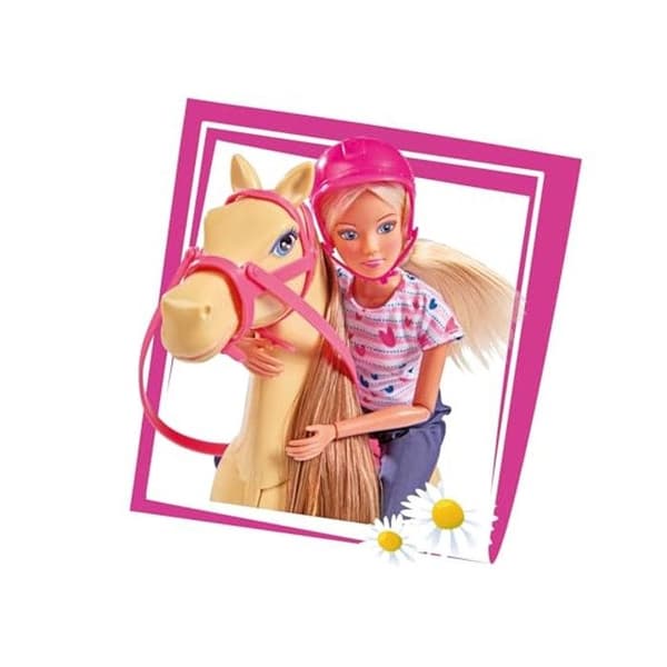 Steffi Love Riddocka 29 cm - SIMBA - För tjejer från 3 år - Rosa
