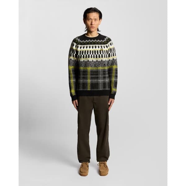 Dra Lyle & Scott Fair Isle Tartan