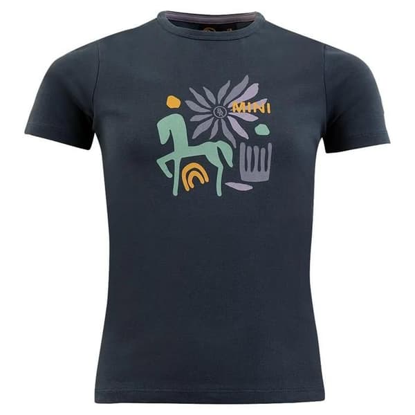T-shirt tjej BR Ridsport - Midnattsblå
