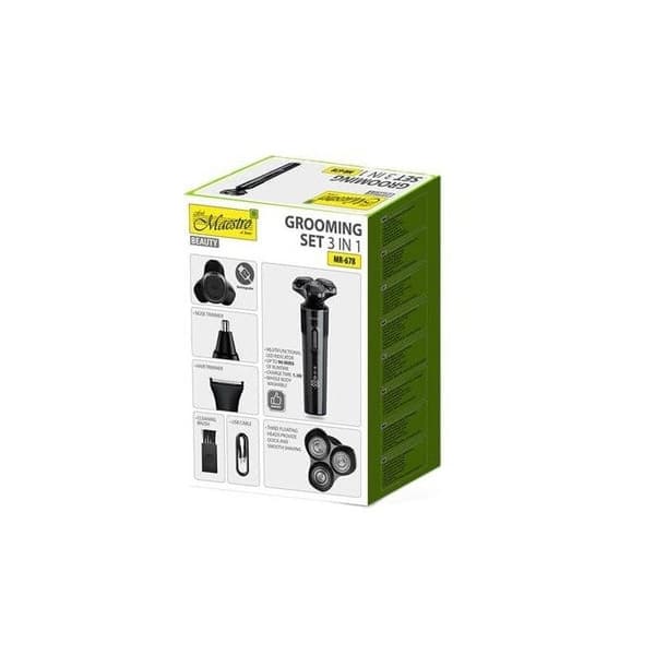 Kit för rakning USB 3 i 1 MAESTRO MR-678