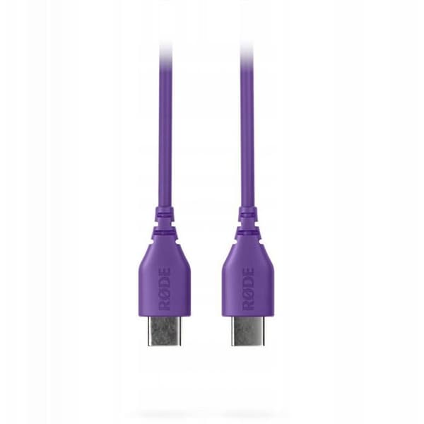 USB-C-kabel - RODE - SC22 - USB-C till USB-C - 30 cm - Lila
