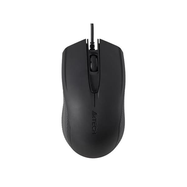 Mus - A4TECH - OP-760 - USB - Svart - Optisk