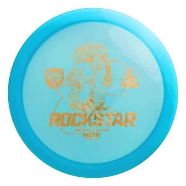 Disc golf aktiv premium-line rockstar fairway driver blå