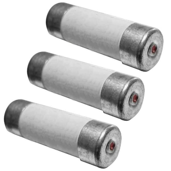ZENITECH 3 keramiska säkringar 8,5x31,5mm 20A med indikator