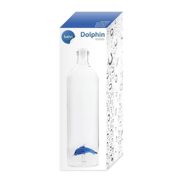 Flaska - Balvi - Duvh - 1,2 L - Transparent - Blå