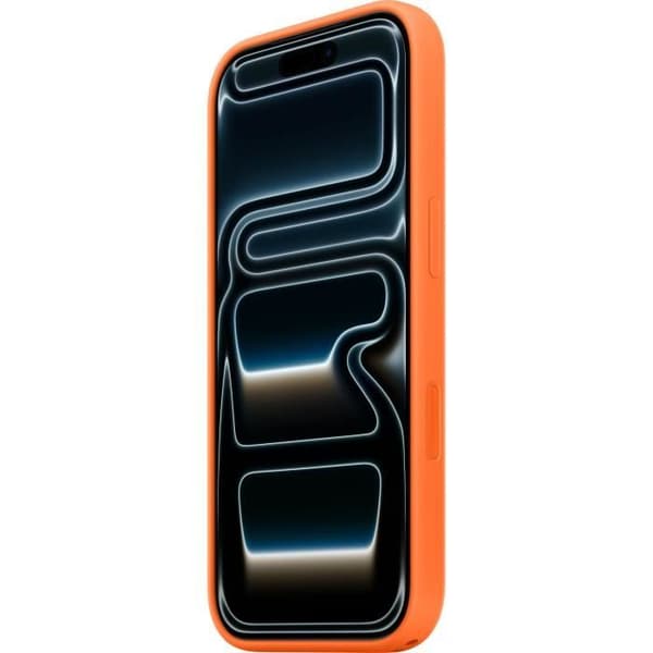 APPLE iPhone 17 Pro - Silikonskal med MagSafe - Orange