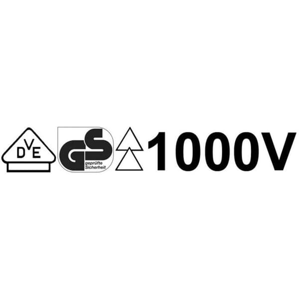 Cimco VDE slitsad skruvmejsel Bladbredd: 3,5 mm Bladlängd: 100 mm
