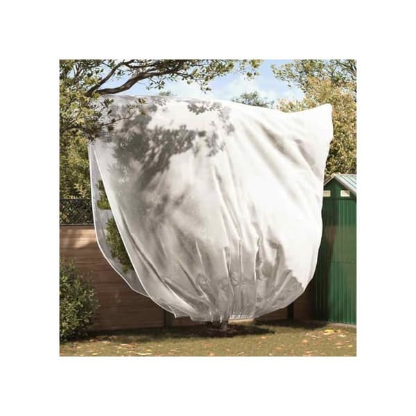 Frostskydd för växter - vidaXL - Set om 3 - Vit - 3,93 x 3,5 m - Spunnet nonwoven
