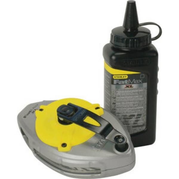 STANLEY Fatmax Extreme 30m chalk line kit + svart krita