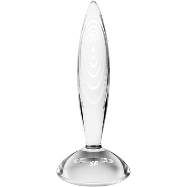 TILLFREDSSTÄLLARE - MOUSSERANDE KRISTAL ANAL PLUG -