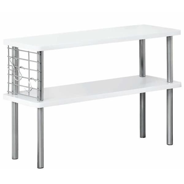 Köksställ - KESPER - 2 nivåer - MDF - Vit - Moderna design