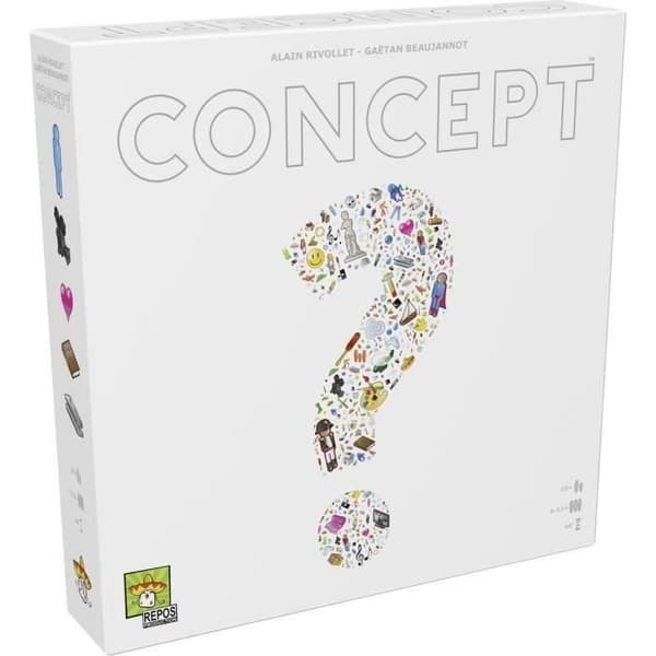 Asmodée brädspel - Koncept - Unbox Now - 4 till 12 spelare - 40 min
