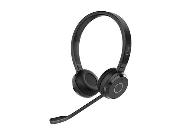 Headset - Bluetooth - trådlöst - USB-A via Bluetooth-adapter - Jabra - Jabra Evolve 65 TE Stereo - Headset - on-ear
