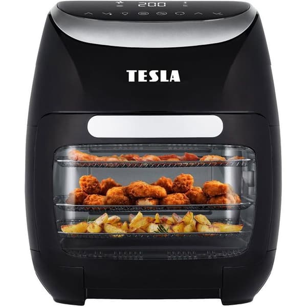 Varmluftsfritös - TESLA - AirCook - 2000 W - 11 L - Inbyggd timer