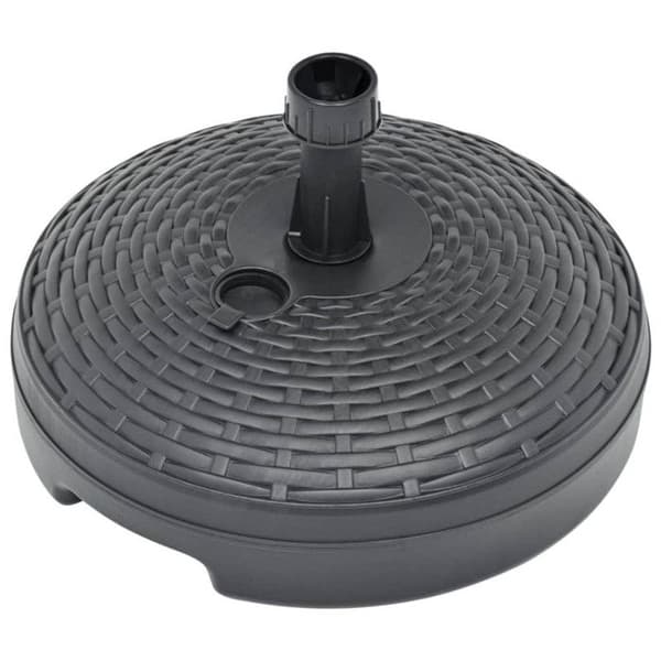 vidaXL Parasoll Bas Sand/Vattenfylld 20 L Plastrotting