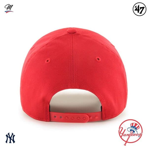 Barnkeps - 47 BRAND - New York Yankees - Röd - 100% Polyester - Sommar