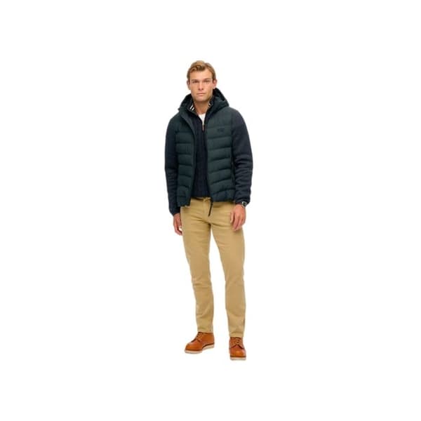 Jacka - SUPERDRY - Storm Knit - Blå - Syntetisk - Dam