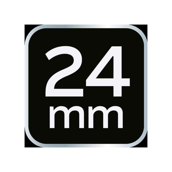 Slagnippel 1/2", 24 x 38 mm, Cr-Mo