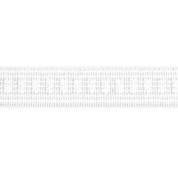 Elastisk - DRITZ - 9405W - 1/2" x 30 Yd - Polyester och gummi - Maskintvättbar