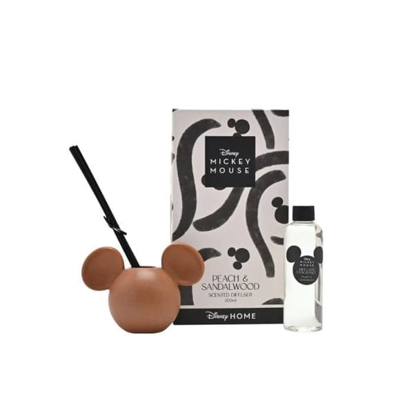 Atmosfärsdiffusor - DISNEY - Mickey - Terrakotta - Persika & sandelträ - Mickey-mönster