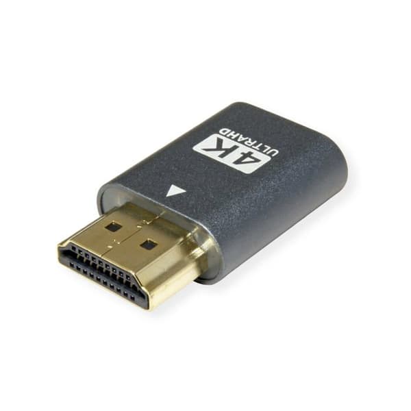 HDMI-adapter - Value - Virtuell emulator - 4K - Kompakt - HDCP