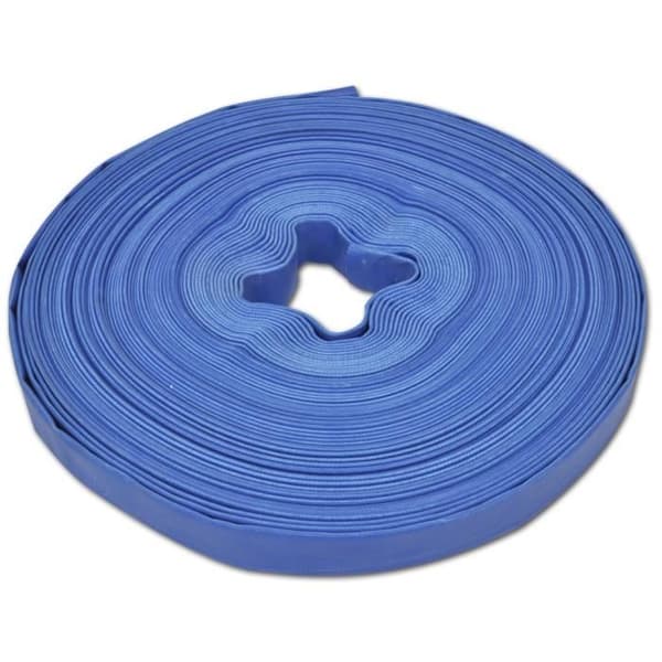 vidaXL platt slang 50 m 1 tum PVC