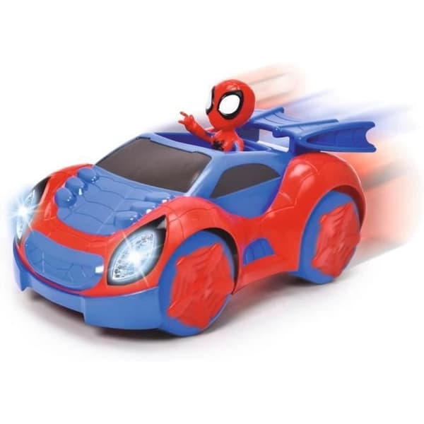 SMOBY - Spidey - Radiostyrd bil - 17cm - Spidey-figur ingår