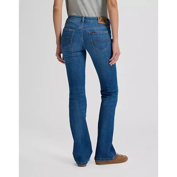 Lee Jessica raka jeans för kvinnor
