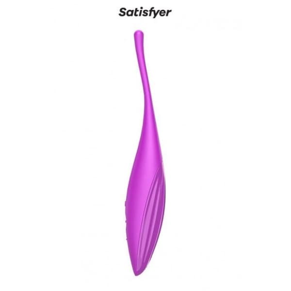 Ansluten stimulering - Satisfyer - Twirling Joy - Fuchsia - One size - Precise stimulering