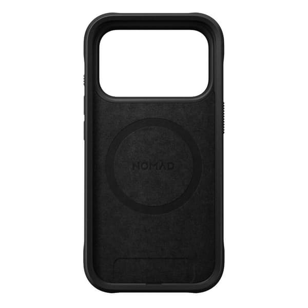Coque - NOMAD - iPhone 17 Pro - Svart - Premium läder - Robust skydd