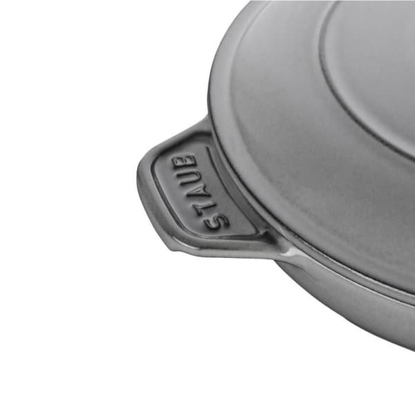 Gratängform - STAUB - 1332018 - Rund - Grå Grafit - 20 cm