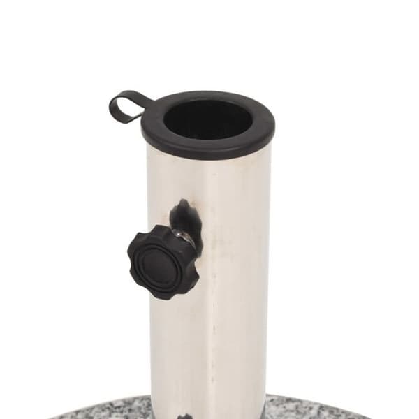 vidaXL Granit Rund Paraply Base 20 kg