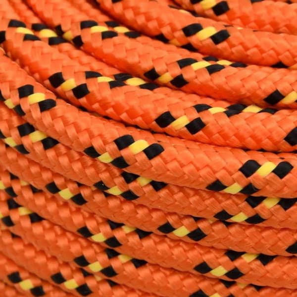 152656 vidaXL Båtrep Orange 6 mm 50 m Polypropen
