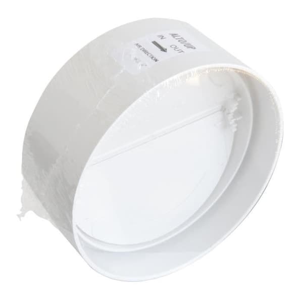 Ventilation Ventilation i ABS med backdraft-spjäll, diameter 125 mm - CVL125B