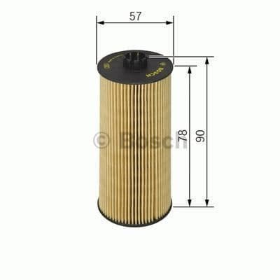 BOSCH Oljefilter 1457429306