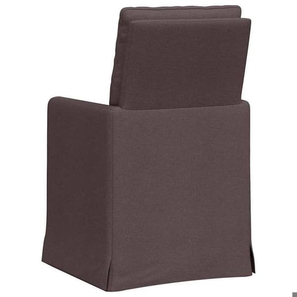 VidaXL matstolar 2 st Mörkbrun 57 x 67 x 98 cm