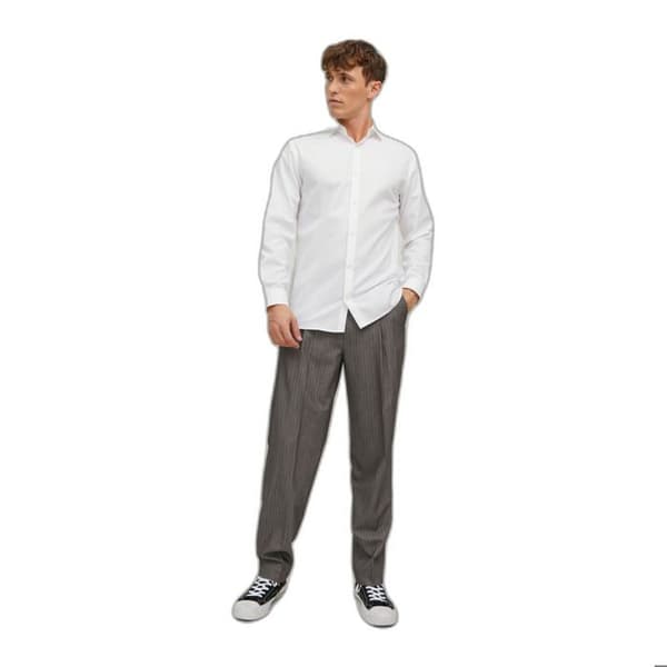 Jack & Jones parker långärmad skjorta - vit - S