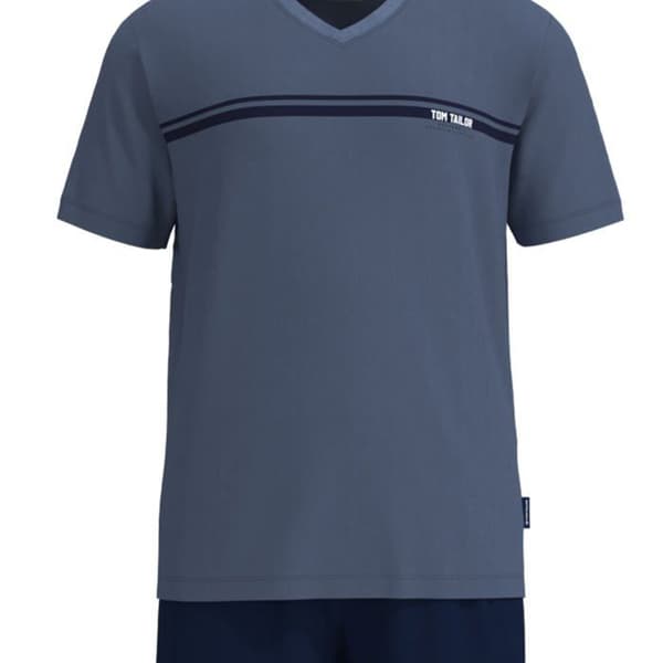 Tom Tailor pyjamas korta byxor maine blue herr