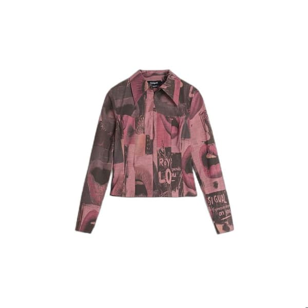 Damblus Desigual Beso - rosa/grå