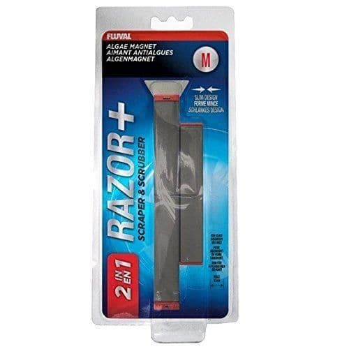 Fluval Razor+ 2in1 anti-algmagnet för vattensporter storlek M - 11084