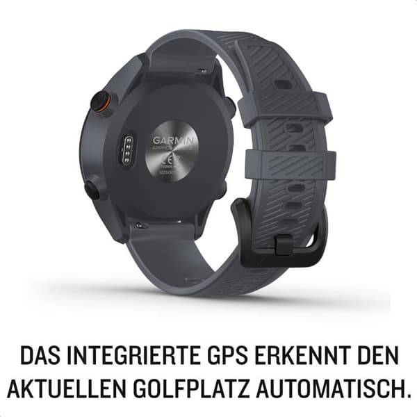 GPS-klocka - Garmin - Approach S12 - 43 mm - Digital - Multisport - Grå
