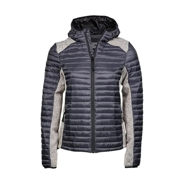 Doudoune dam Tee Jays Outdoor Crossover - rymdgrå/grå melange