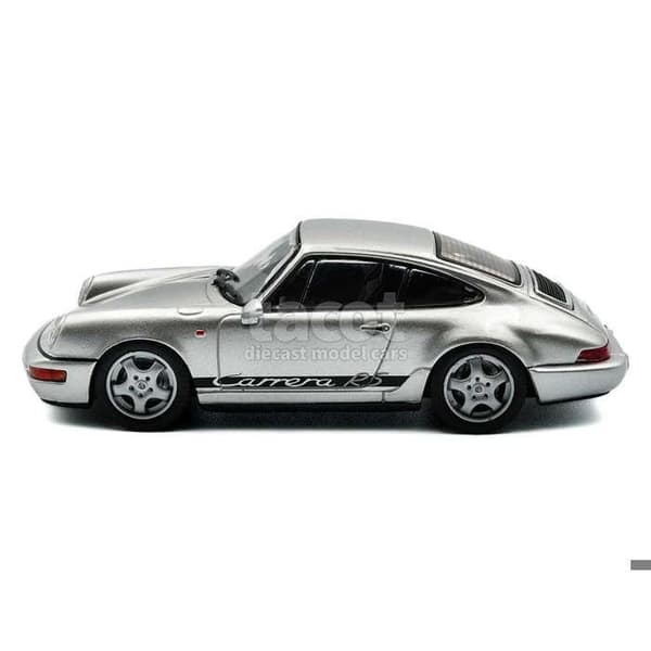 Samlarbil i miniatyr - SOLIDO - Porsche 964 RS (1994) - Skala 1/43 - Silver - 14 år+